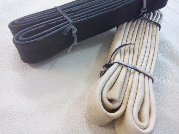 Гужи сыромятные