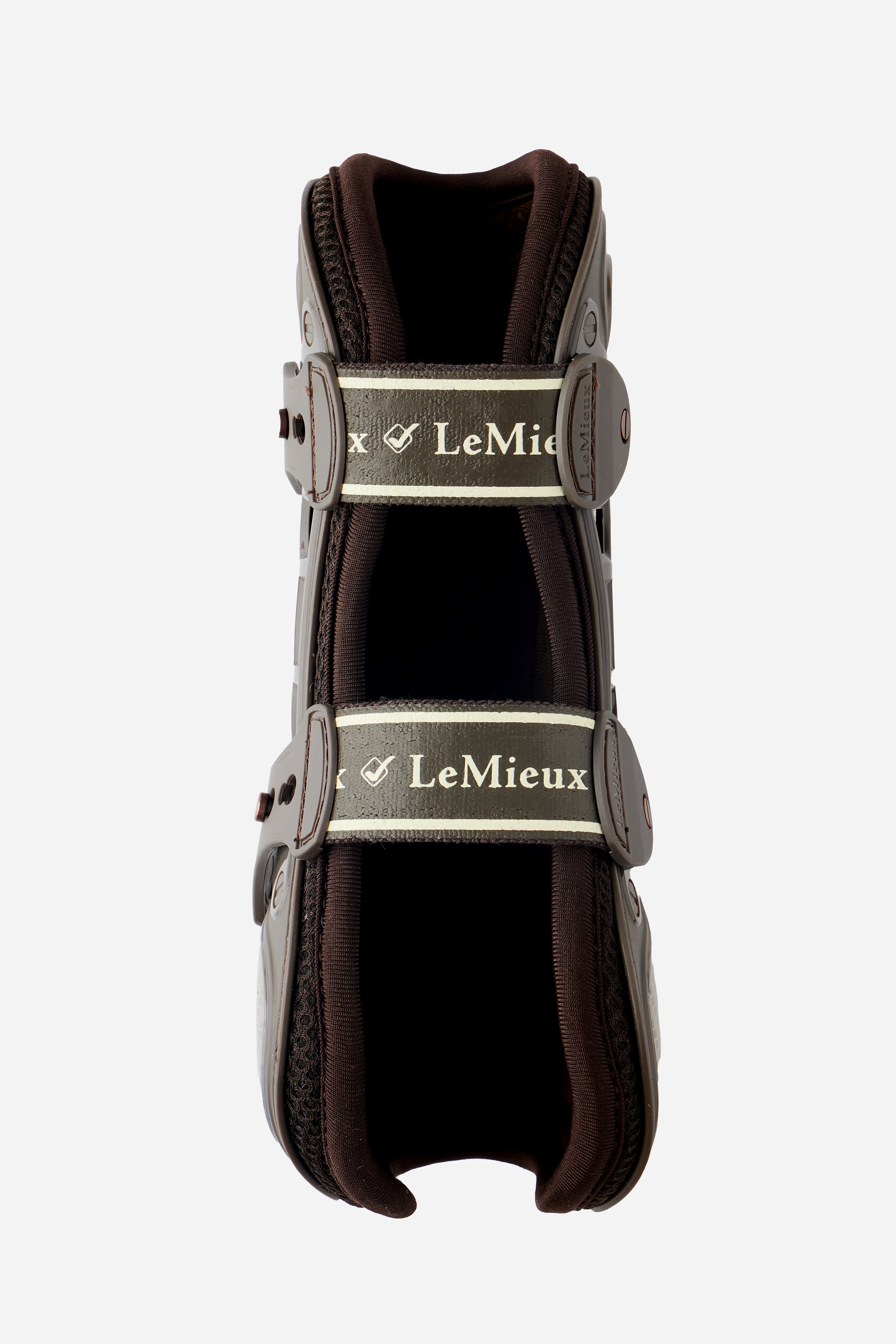 Ногавки на винтах Exo-Flex LeMieux коричнево-золотые Full стан 4 шт.