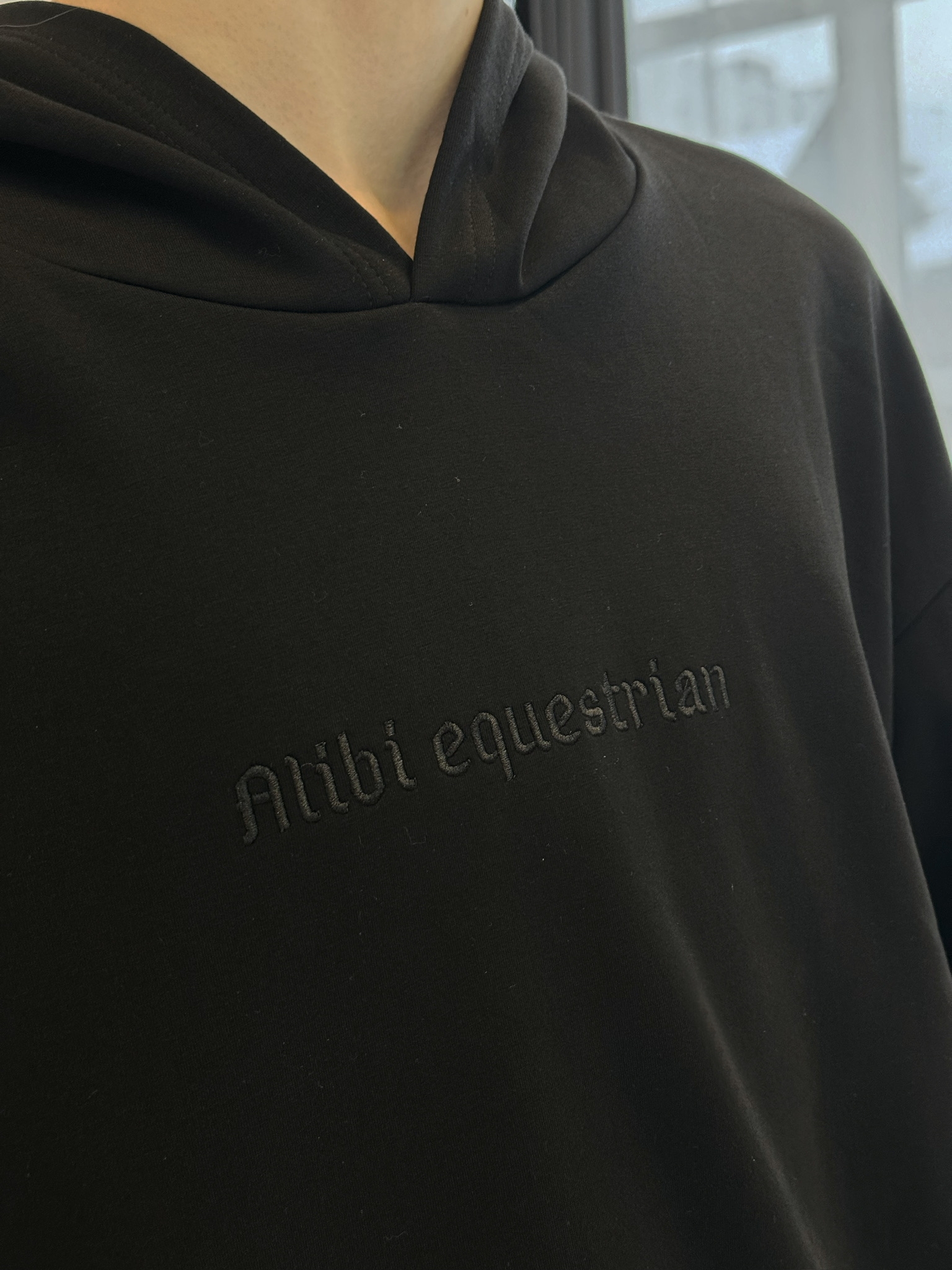 Худи ALIBI цвет черный, размер L