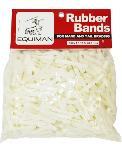 Резиночки для гривы силиконовые 500 шт/упак.