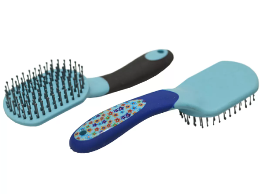 Расческа для гривы и хвоста с цветным принтом