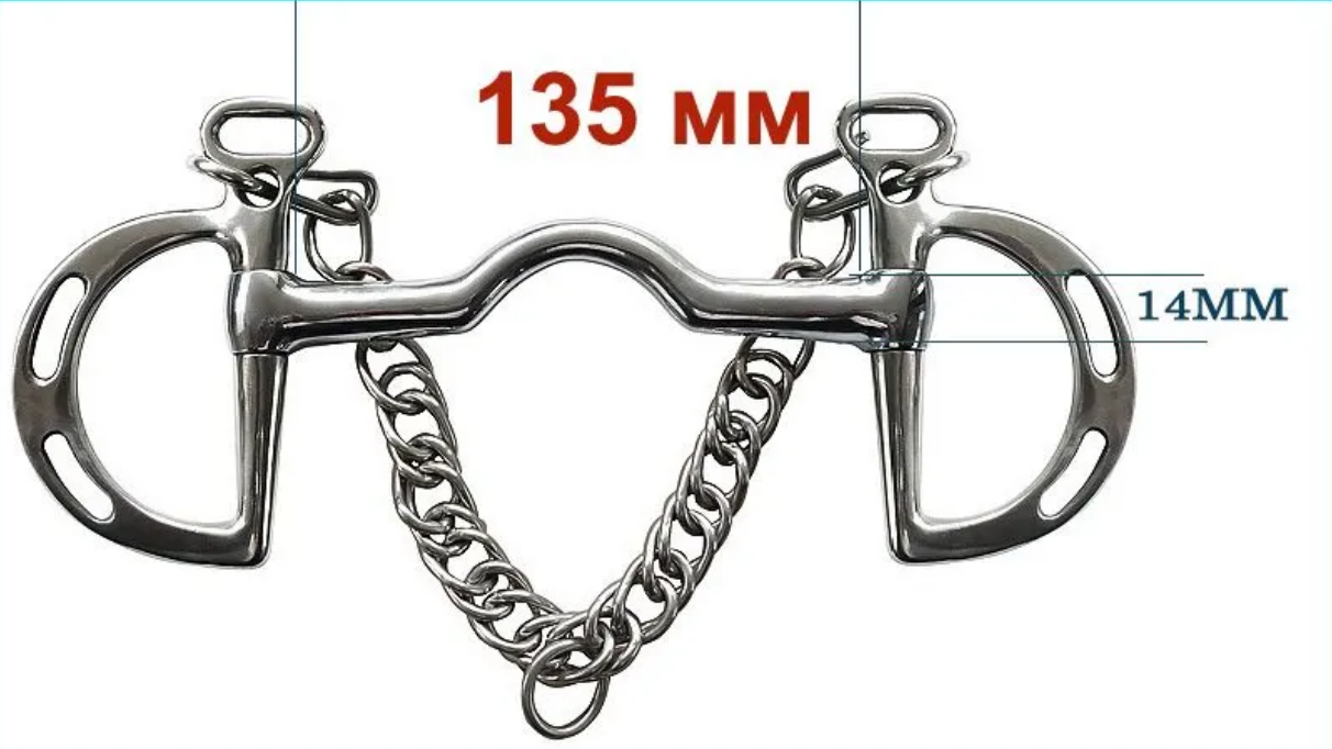 Трензель для лошади Kimblewick Equiman