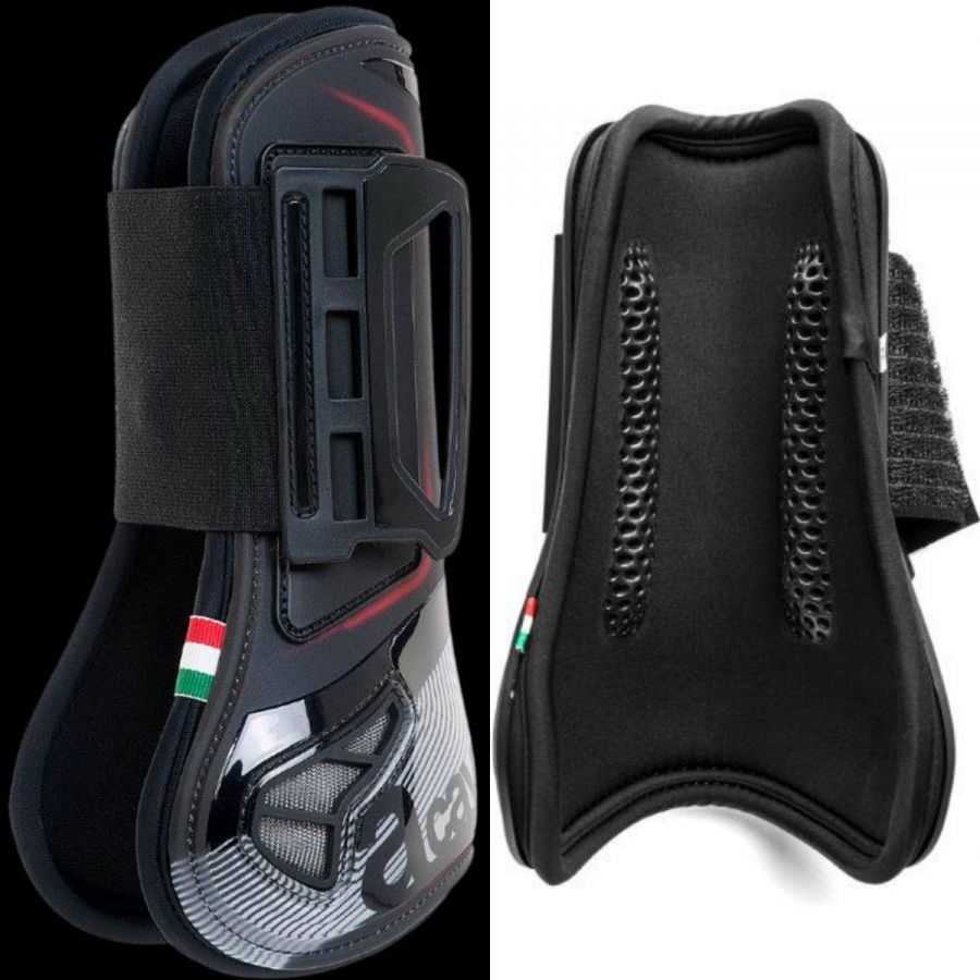 Ногавки Acavallo OPERA с гелем на крючках, стан (Full, Черный)