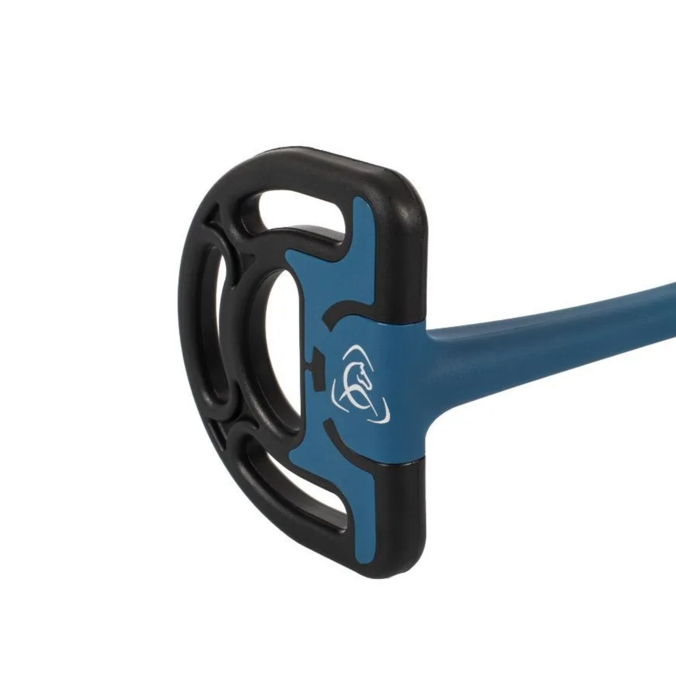 Трензель пластиковый для лошади Sensitive Bit Acavallo синий