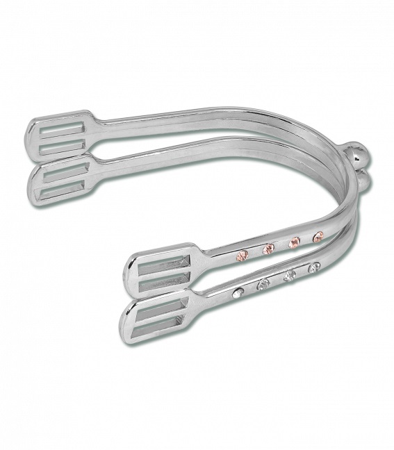 Шпоры капельки со стразами