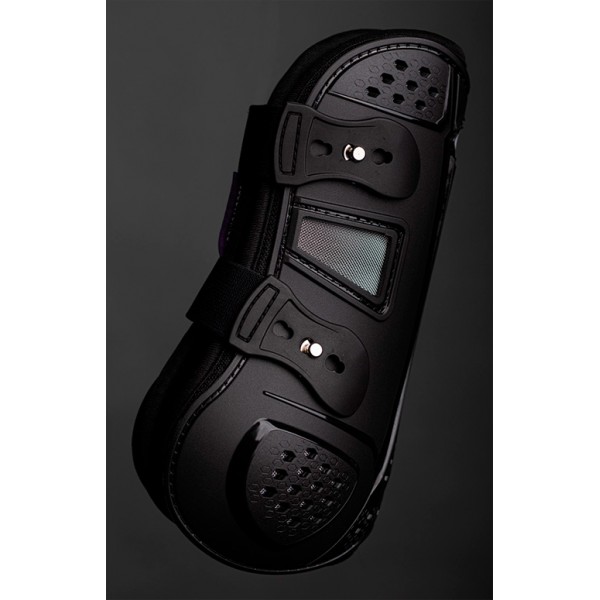 Ногавки конкурные дышащие Breathe черные, комплект 4 шт, размер FULL