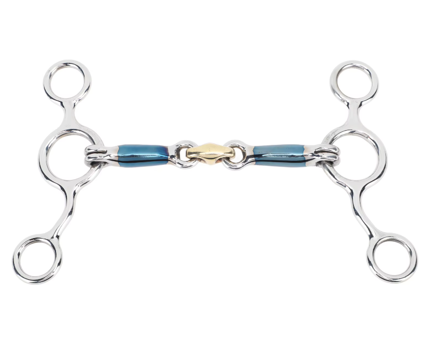 Трензель-пелям с восьмеркой и сладким напылением