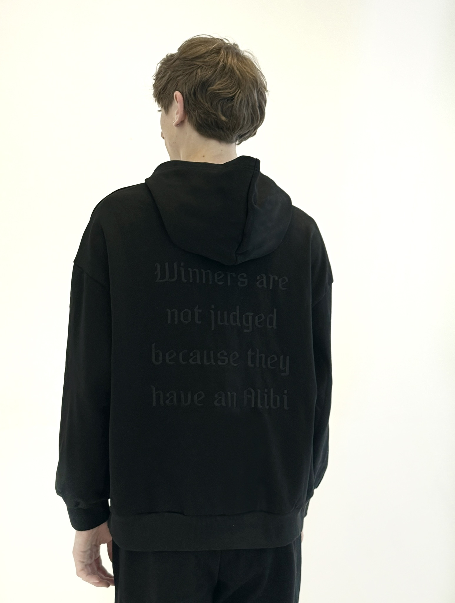 Худи ALIBI цвет черный, размер L