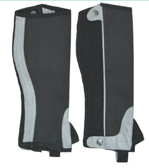 Краги детские для верховой езды искусственная замша EQUIMAN