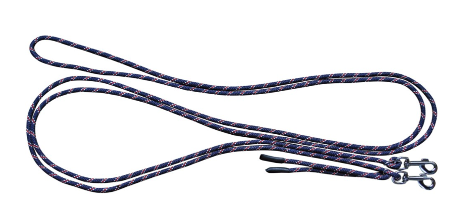 Лонжа шнур с карабинами