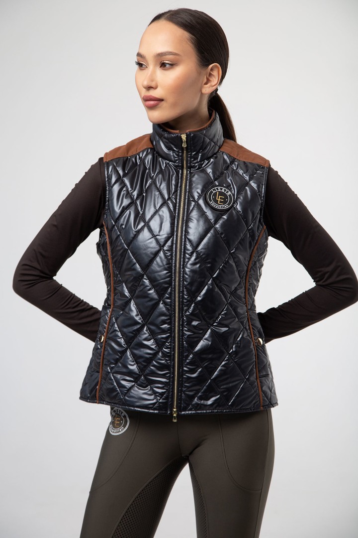 Жилетка для конного спорта, женская глянцевая