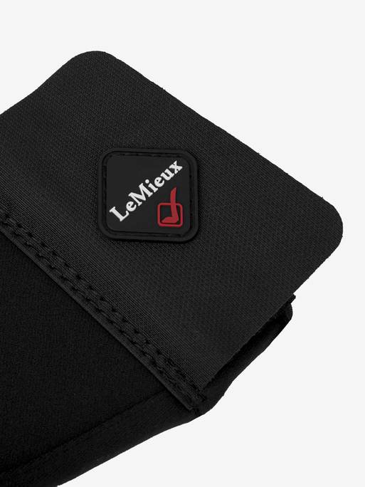 Кобуры для лошади Soft Shell от LeMieux, цвет черный, в комплекте 2 шт.