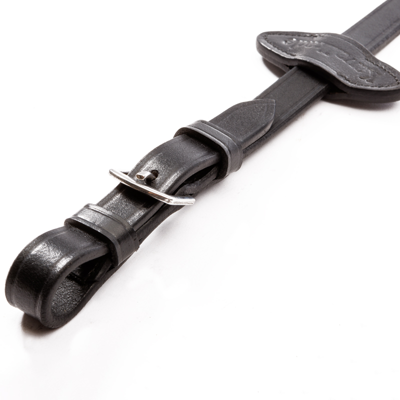 Повод прорезиненный без делений (черный)