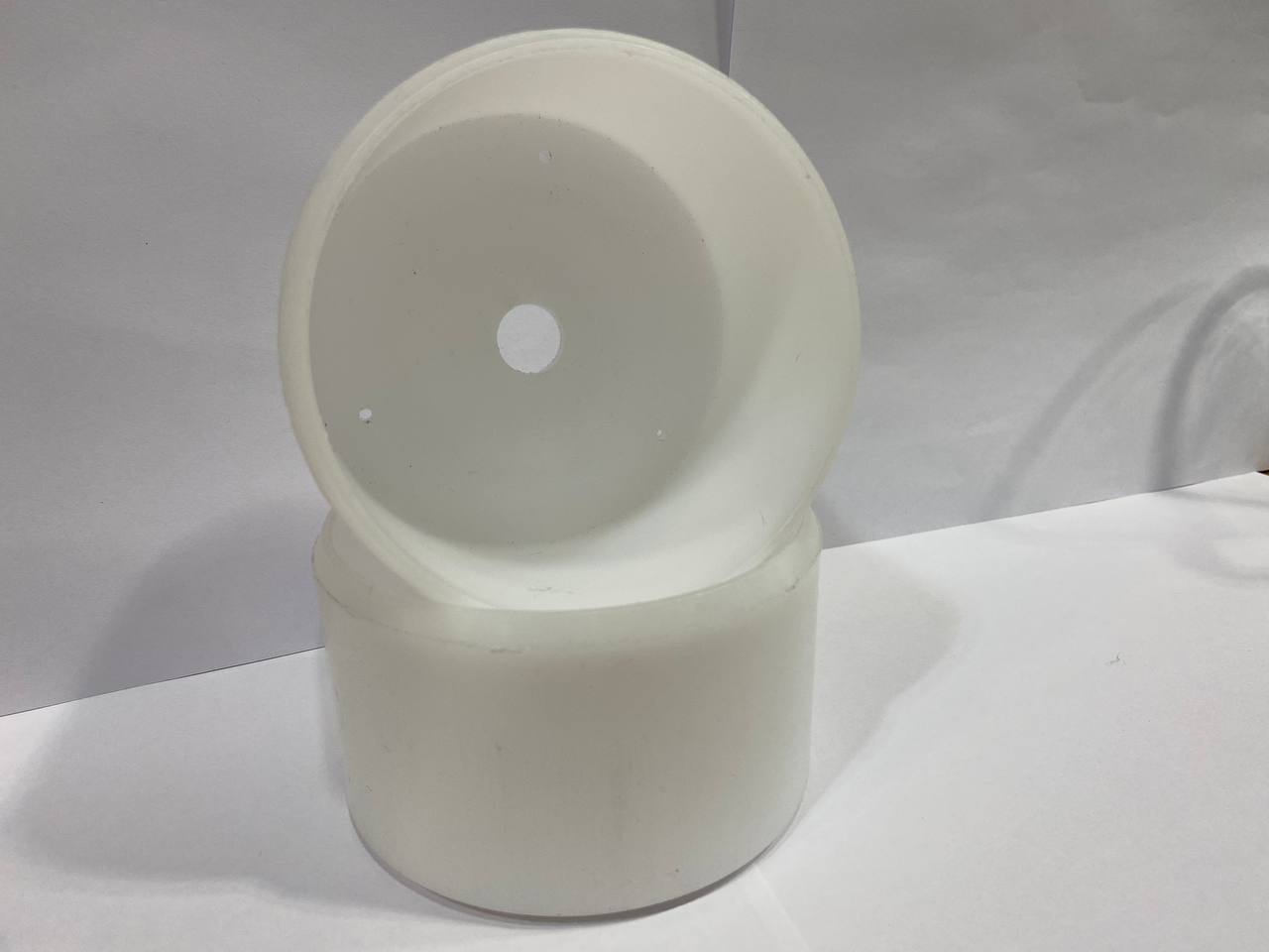 Заглушка на жердь, пластик, белые